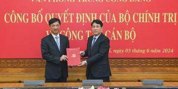 Thượng tướng Nguyễn Duy Ngọc được bổ nhiệm Chánh văn phòng Trung ương Đảng