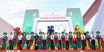 Thông xe cầu Bến Rừng nối Hải Phòng với Quảng Ninh