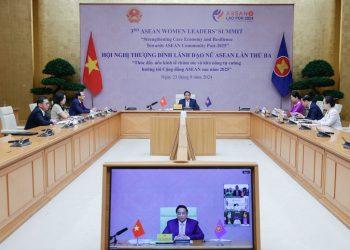 Thủ tướng Phạm Minh Chính dự trực tuyến Hội nghị Thượng đỉnh Lãnh đạo nữ ASEAN