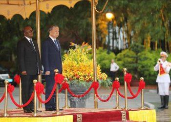 Tổng Bí thư, Chủ tịch nước Tô Lâm chủ trì Lễ đón chính thức Tổng thống Guinea-Bissau