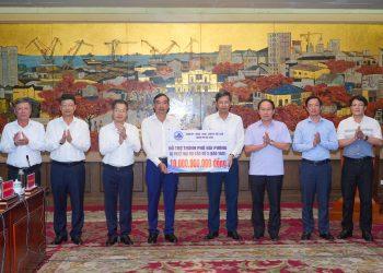 Thành phố Đà Nẵng thăm hỏi, động viên và hỗ trợ thành phố Hải Phòng khắc phục hậu quả sau cơn bão số 3