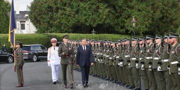 Tổng thống Ireland chủ trì Lễ đón chính thức Tổng Bí thư, Chủ tịch nước Tô Lâm