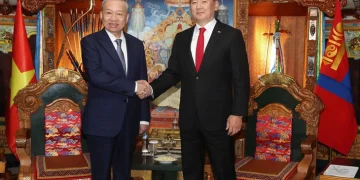 Mông Cổ đón Tổng Bí thư, Chủ tịch nước Tô Lâm bằng nghi thức cấp nhà nước cao nhất