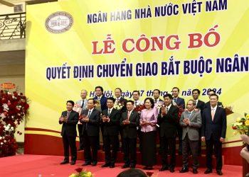 Công bố Quyết định chuyển giao bắt buộc 2 ngân hàng