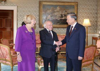 Tổng Bí thư, Chủ tịch nước Tô Lâm hội đàm với Tổng thống Ireland