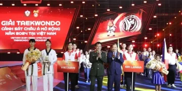 Khai mạc Giải vô địch Taekwondo Cảnh sát châu Á mở rộng