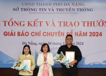 Đà Nẵng trao Giải báo chí “Xây dựng Đà Nẵng – Thành phố môi trường” và “Tuyên truyền về Chuyển đổi số” 2024