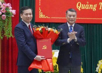 Ông Nguyễn Long Hải được phân công giữ chức bí thư Tỉnh ủy Quảng Trị