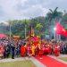 Lễ hội Đền Thượng Lào Cai thu hút đông đảo du khách đến với không gian văn hóa Việt