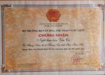 Nghề làm bún làng Vân Cù- di sản phi vật thể quốc gia của cố đô Huế