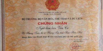 Nghề làm bún làng Vân Cù- di sản phi vật thể quốc gia của cố đô Huế