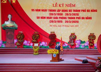 Kỷ niệm 95 năm Ngày thành lập Đảng bộ và 50 năm Ngày Giải phóng thành phố Đà Nẵng
