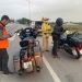 Phòng CSGT Công an Quảng Bình xử lý nhóm thanh niên điều khiển xe phân khối lớn trên tuyến QL1A vi phạm luật giao thông