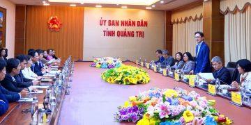 Thứ trưởng Bộ Ngoại giao Đỗ Hùng Việt làm việc với tỉnh Quảng Trị