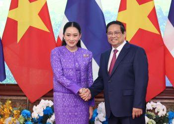 Thủ tướng Phạm Minh Chính chủ trì lễ đón chính thức thủ tướng Thái Lan: “Thắt chặt quan hệ Việt Nam – Thái Lan”
