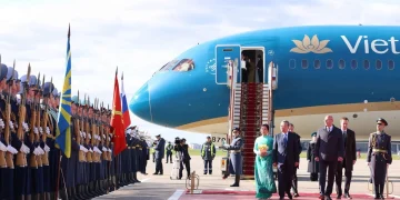 Tổng Bí thư bắt đầu chuyến thăm Nga, dự kỷ niệm 80 năm chiến thắng phát xít