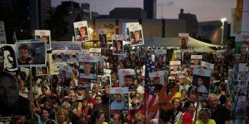 Hàng chục nghìn người xuống đường ở Tel Aviv phản đối chiến tranh Gaza