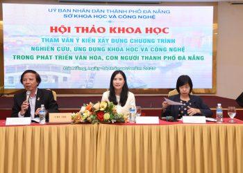 Ứng dụng khoa học công nghệ trong xây dựng, phát triển giá trị văn hoá, xã hội, con người Việt Nam
